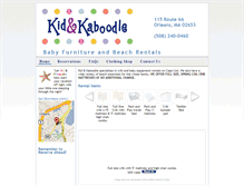 Tablet Screenshot of cribrentalscapecod.com